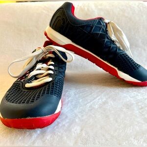 Reebok Women’s Navy and Red CrossFit sneakers